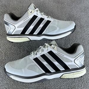 Adidas Adipower Boost Sport Gray Black Waterproof Golf Shoes Men's Size 10.5